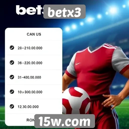 Promoções e bônus oferecidos pelo betx3